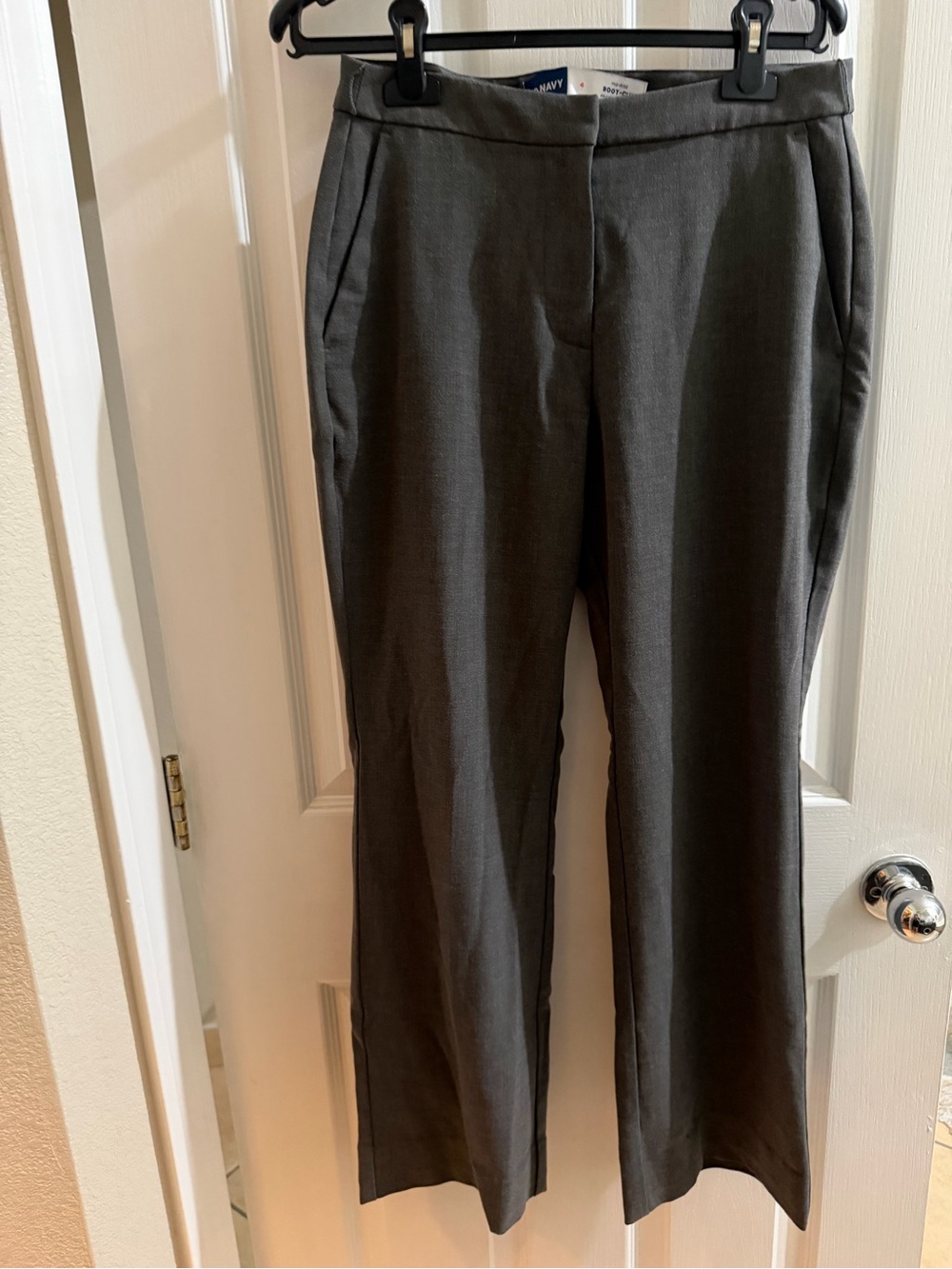Old Navy Gray Boot Cut Trousers